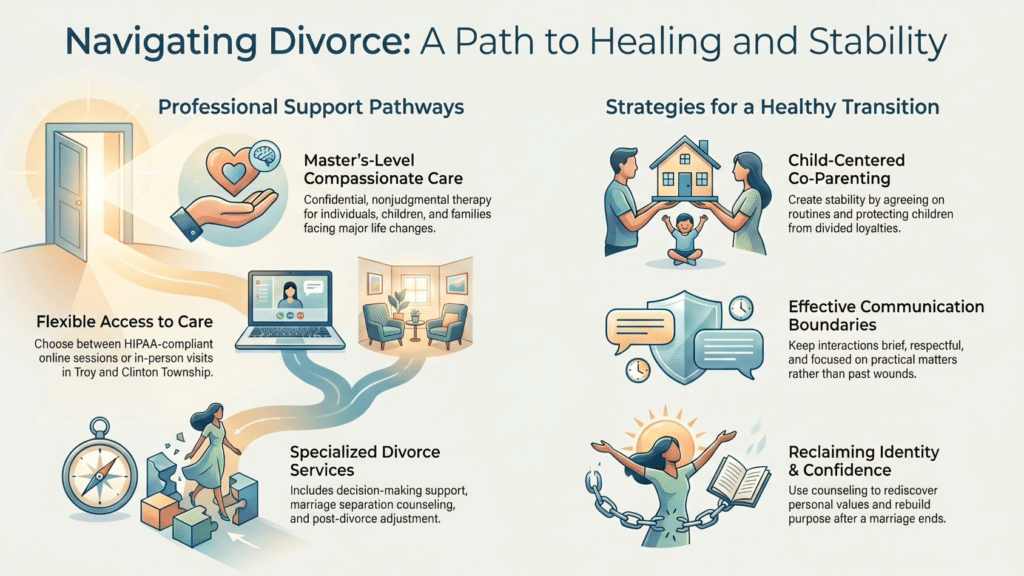Divorce Counseling in Metro Detroit